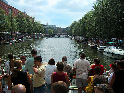 Foto Boote im Kanal