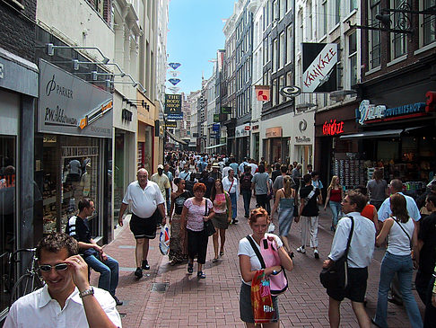 Einkaufsstraßen im Zentrum Foto 