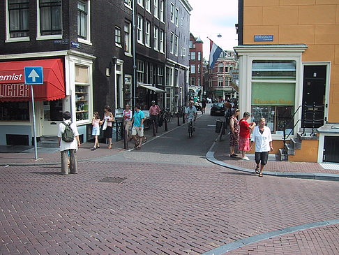 Foto Einkaufsstraßen im Zentrum - Amsterdam