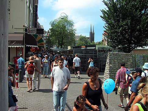 Foto Einkaufsstraßen im Zentrum - Amsterdam