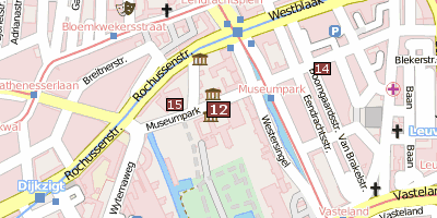 Museum Boijmans van Beuningen Stadtplan